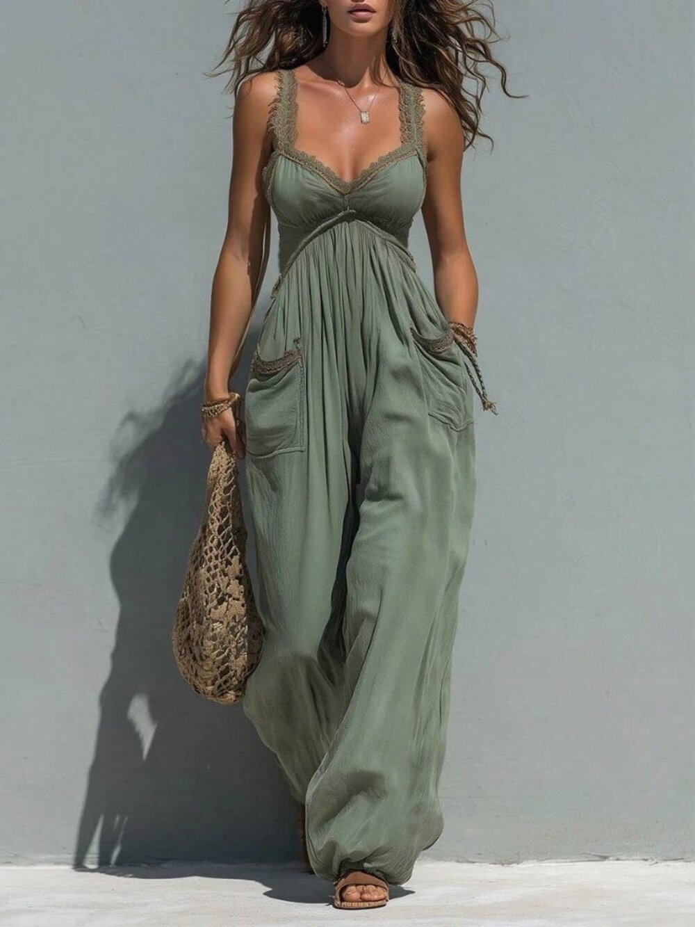 European And American Women's Clothing, Solid Color Strapless